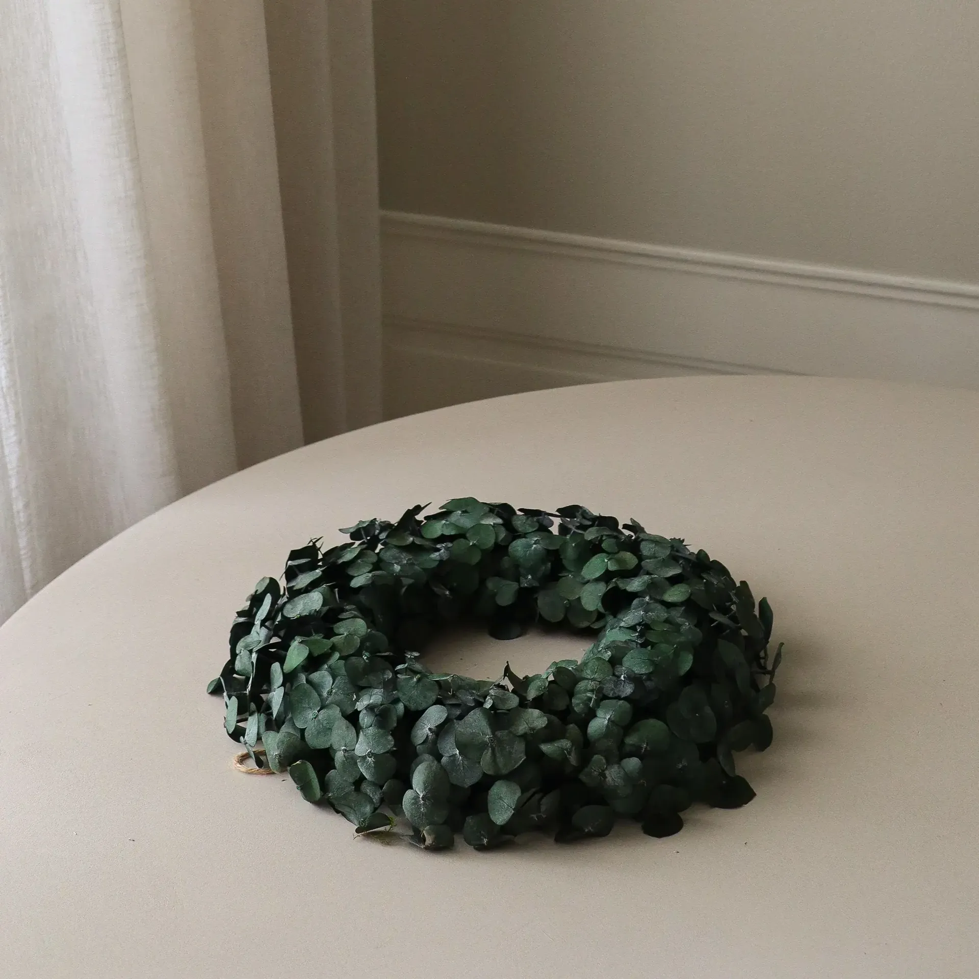 Couronne Eucalyptus Wreath, Green, Ø40 cm Botané