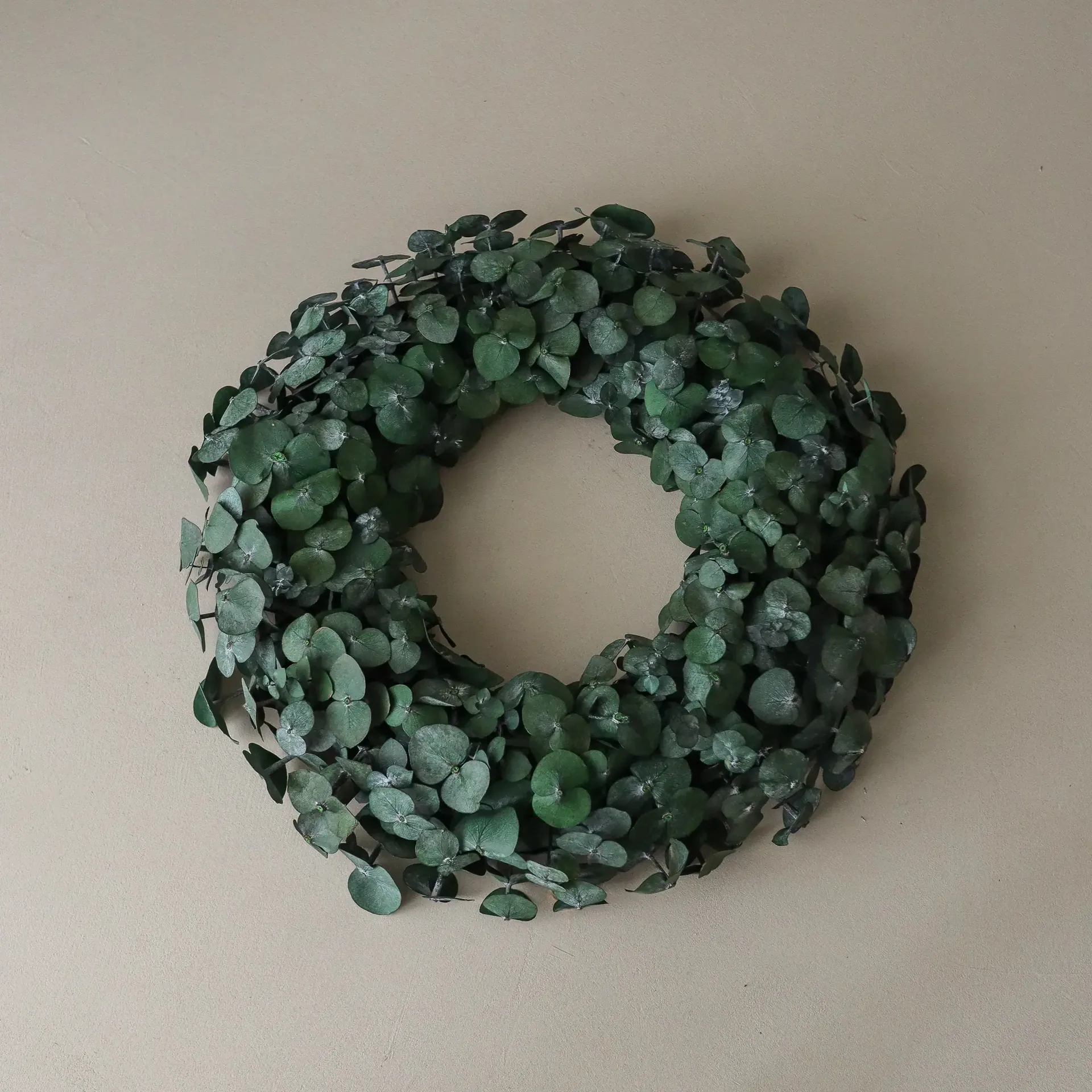 Couronne Eucalyptus Wreath, Green, Ø40 cm Botané