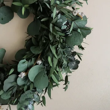 Couronne Eucalyptus Wreath - Green mixed, Ø40 cm - Botané