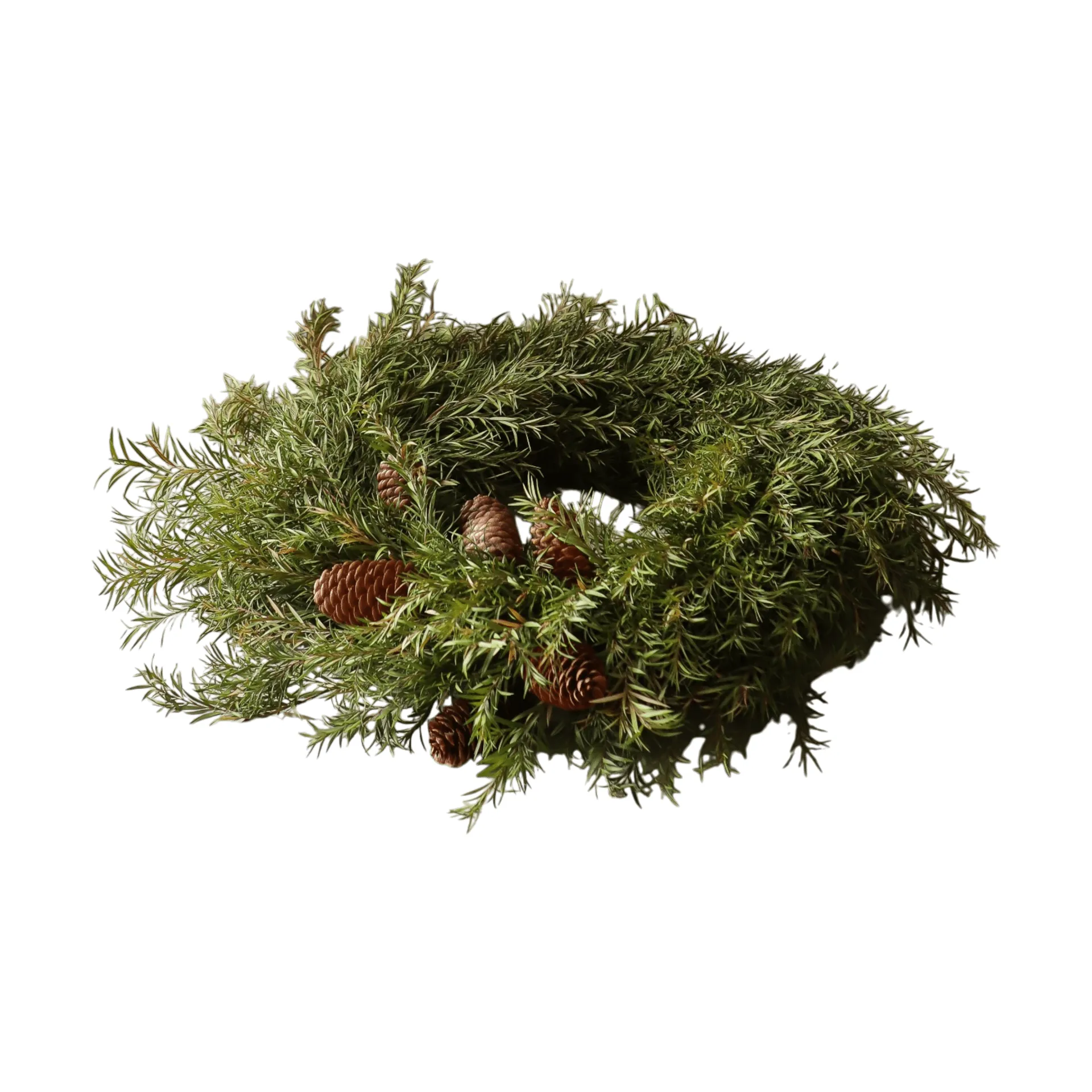 Couronne Evergreen Pine Wreath, Branches de sapin, Ø40 cm Botané