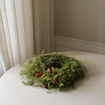Couronne Evergreen Pine Wreath - Branches de sapin, Ø40 cm - Botané