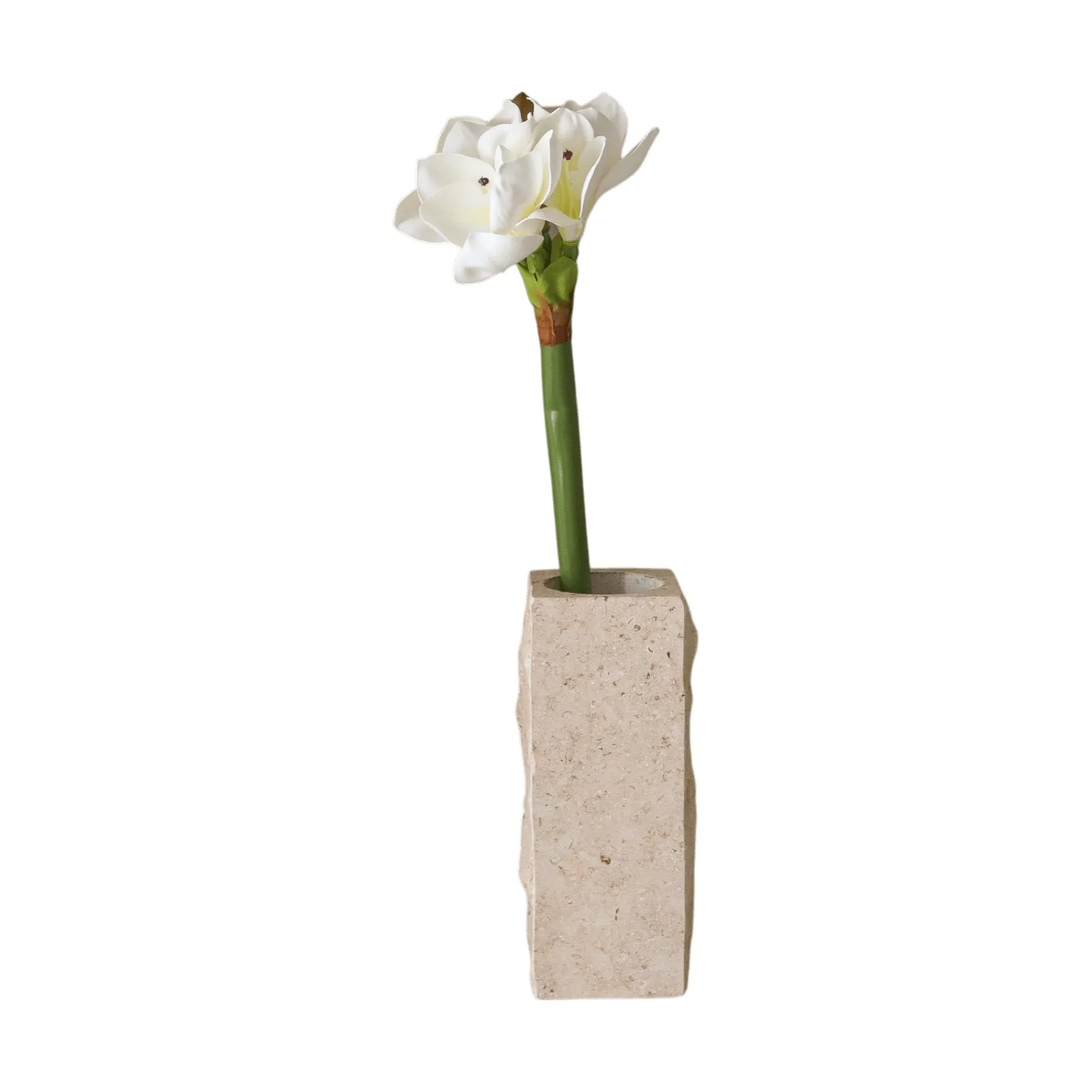 Fleur artificielle Amaryllis, Blanc, 73 cm Botané