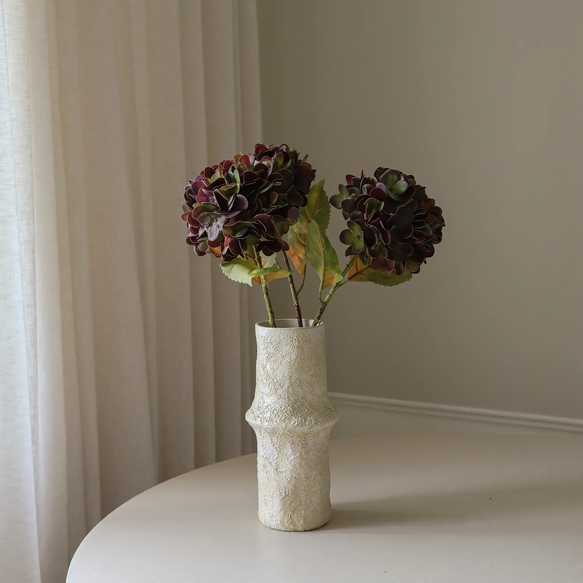 Fleur artificielle Hortensia, Muted purple, 60 cm, 1 pièce Botané