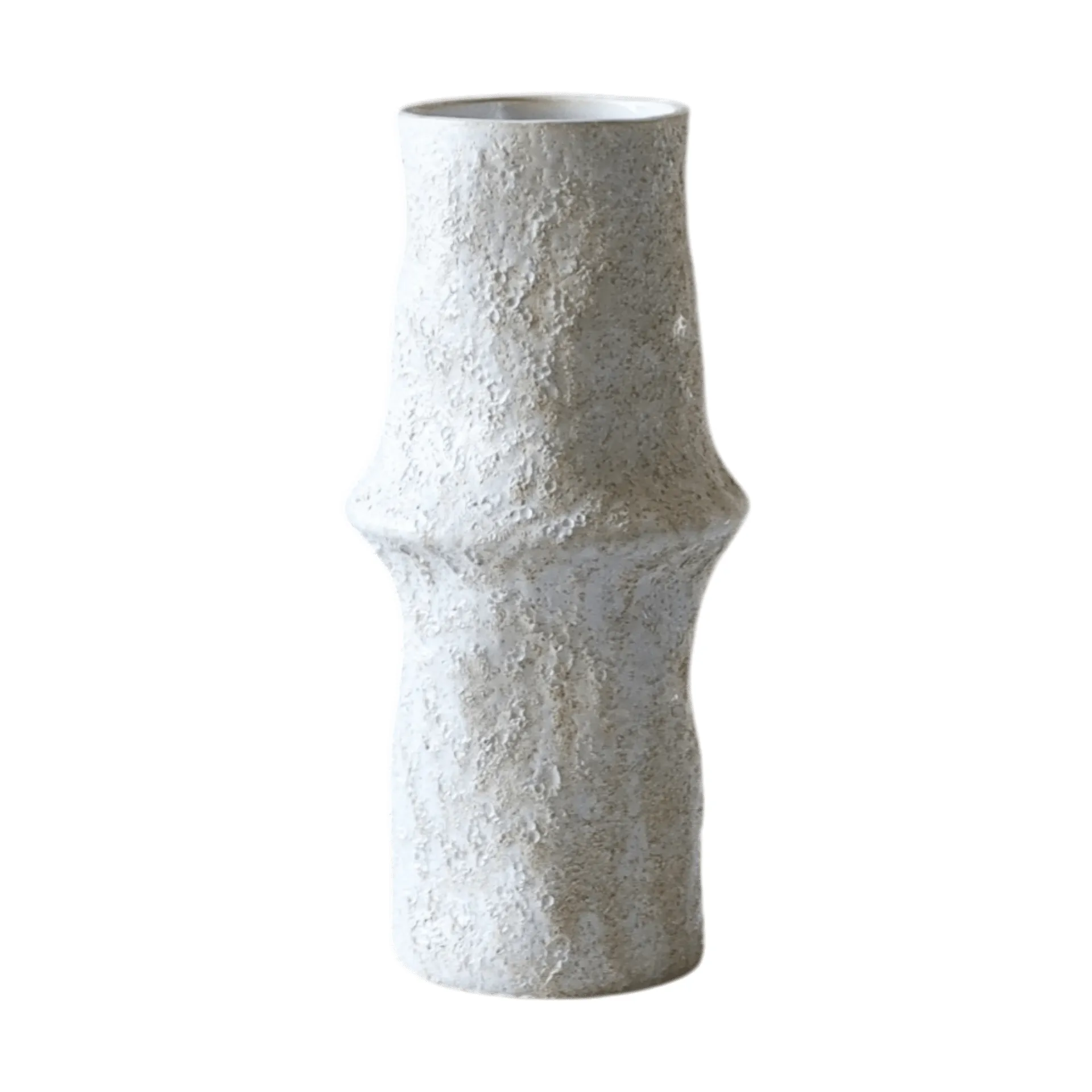 Vase en céramique Earth, Large, Ø10x30,5 cm Botané