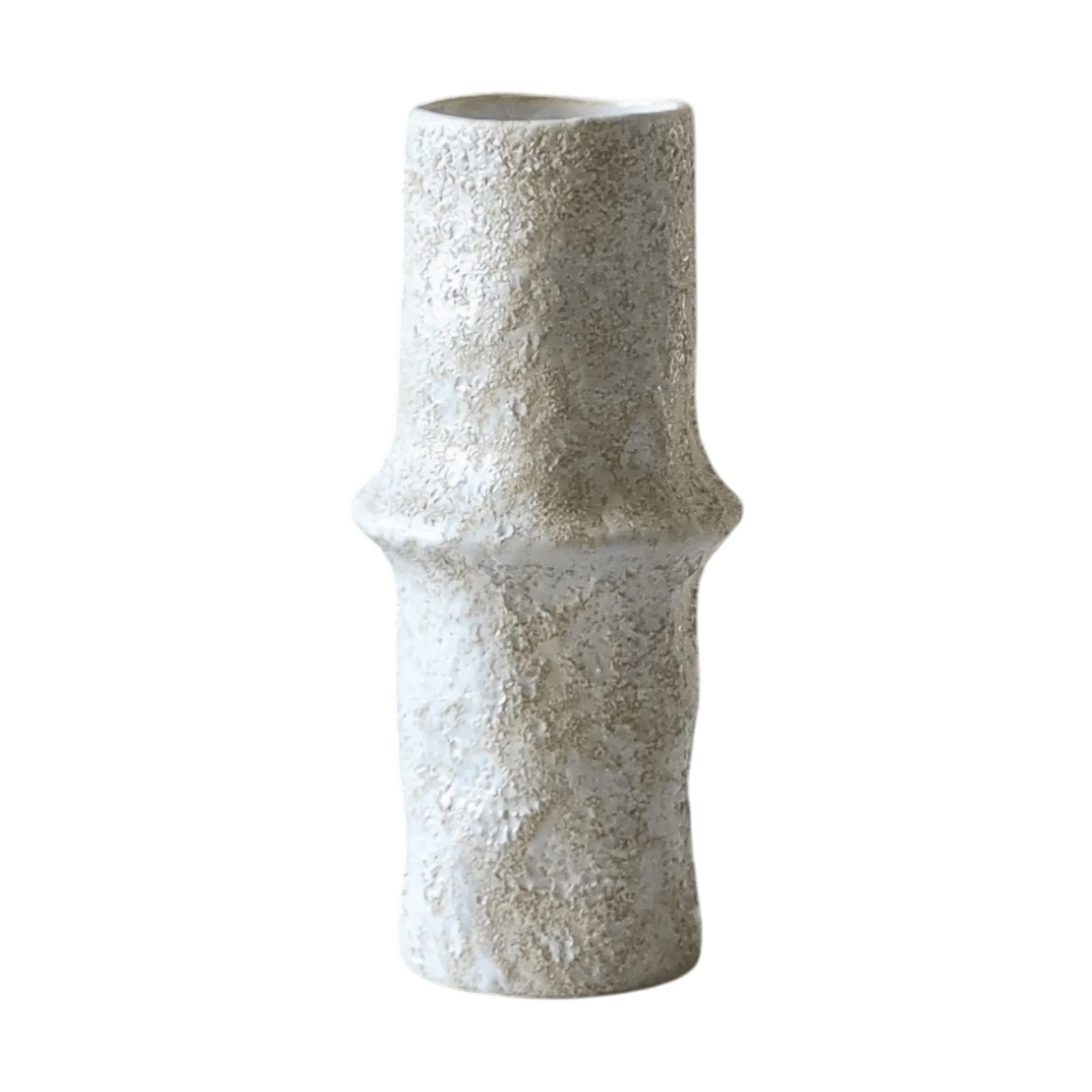 Vase en céramique Earth, Small, Ø8x24,5 cm Botané