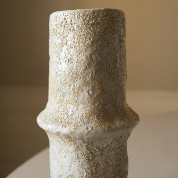 Vase en céramique Earth - Small, Ø8x24,5 cm - Botané
