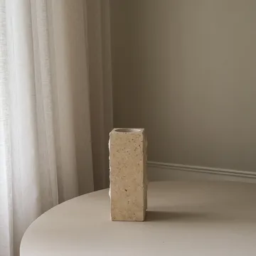 Vase en marbre Limestone Edge - Medium, 30 cm - Botané