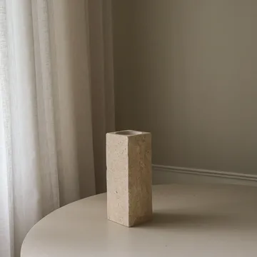 Vase en marbre Limestone Edge - Medium, 30 cm - Botané