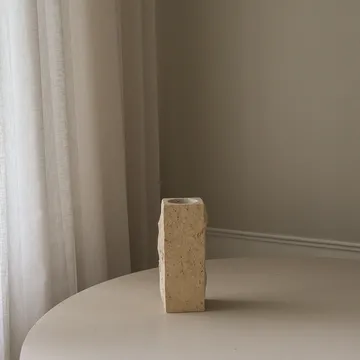 Vase en marbre Limestone Edge - Small, 25 cm - Botané