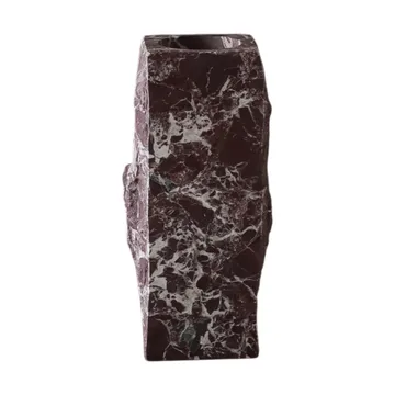 Vase en marbre Rosso Levanto Edge - Small, 25 cm - Botané