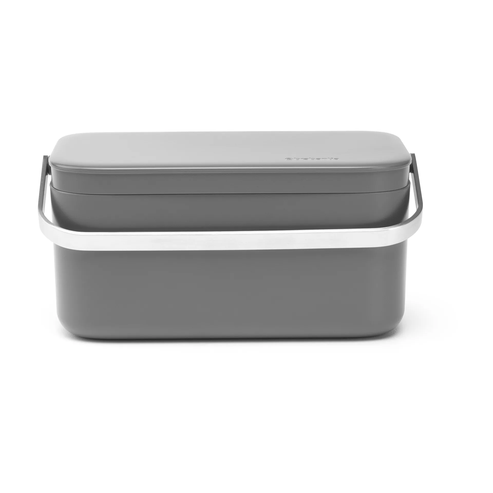 Bac à déchêts Sinkside 13x22 cm, Gris foncé Brabantia