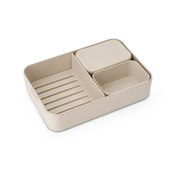 Bento Box grande Make & Take 2 L - Soft Beige - Brabantia