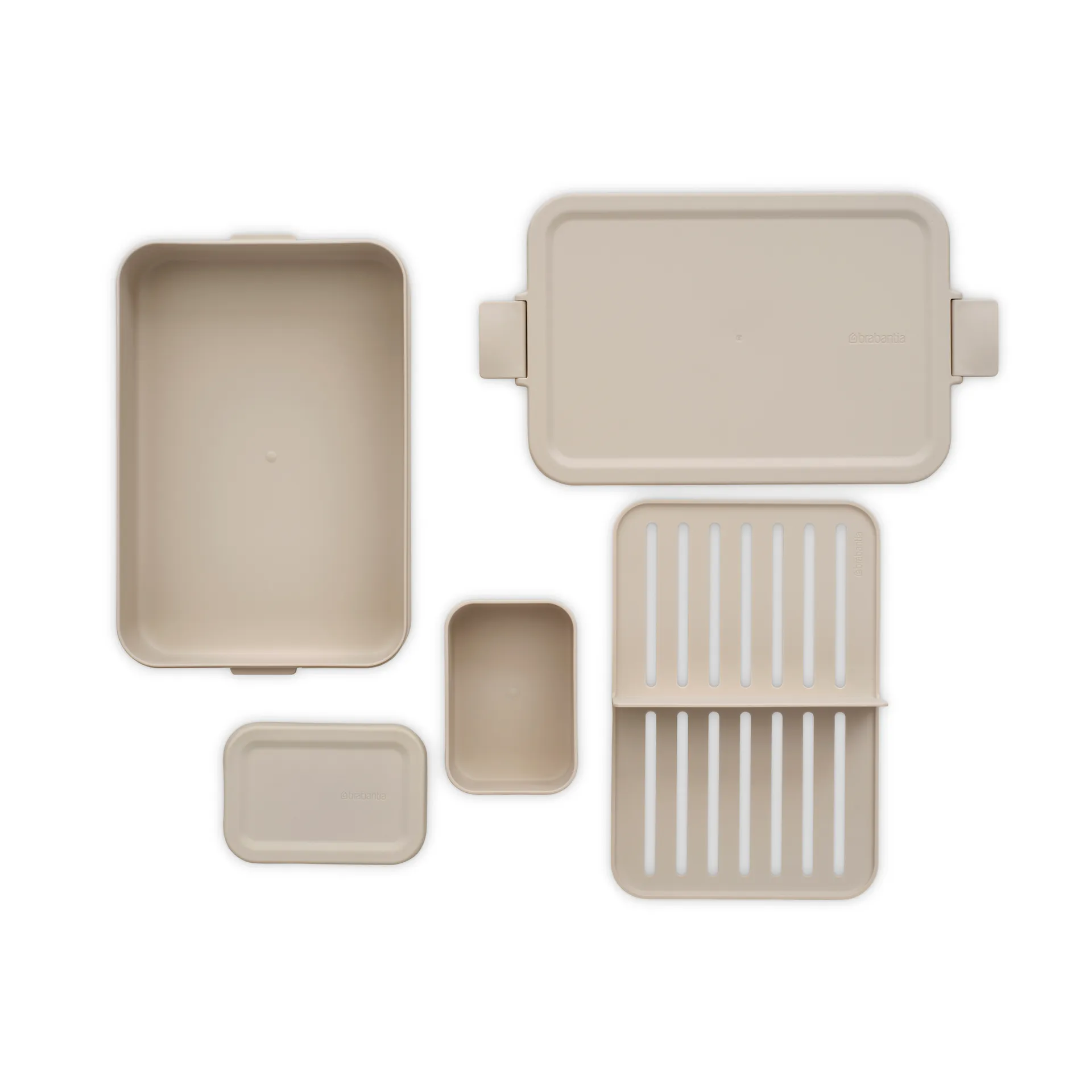 Bento Box grande Make & Take 2 L, Soft Beige Brabantia