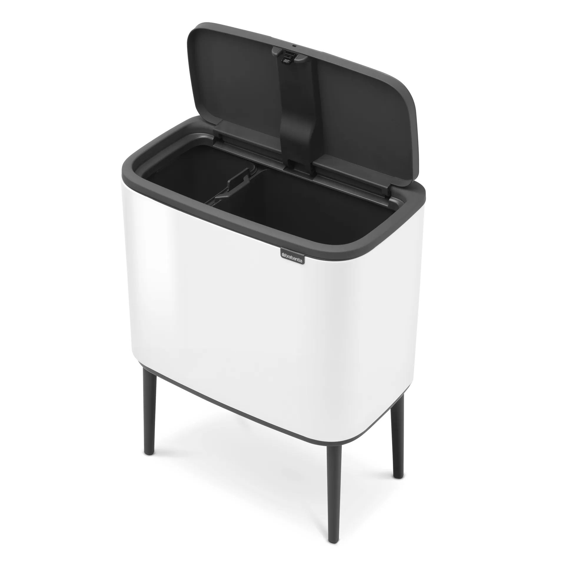 Bo Touch Bin 11+23 litres, blanc Brabantia