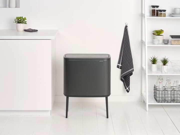 Bo Touch Bin 11+23 litres - Confident Grey - Brabantia