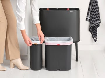 Bo Touch Bin 11+23 litres - Confident Grey - Brabantia