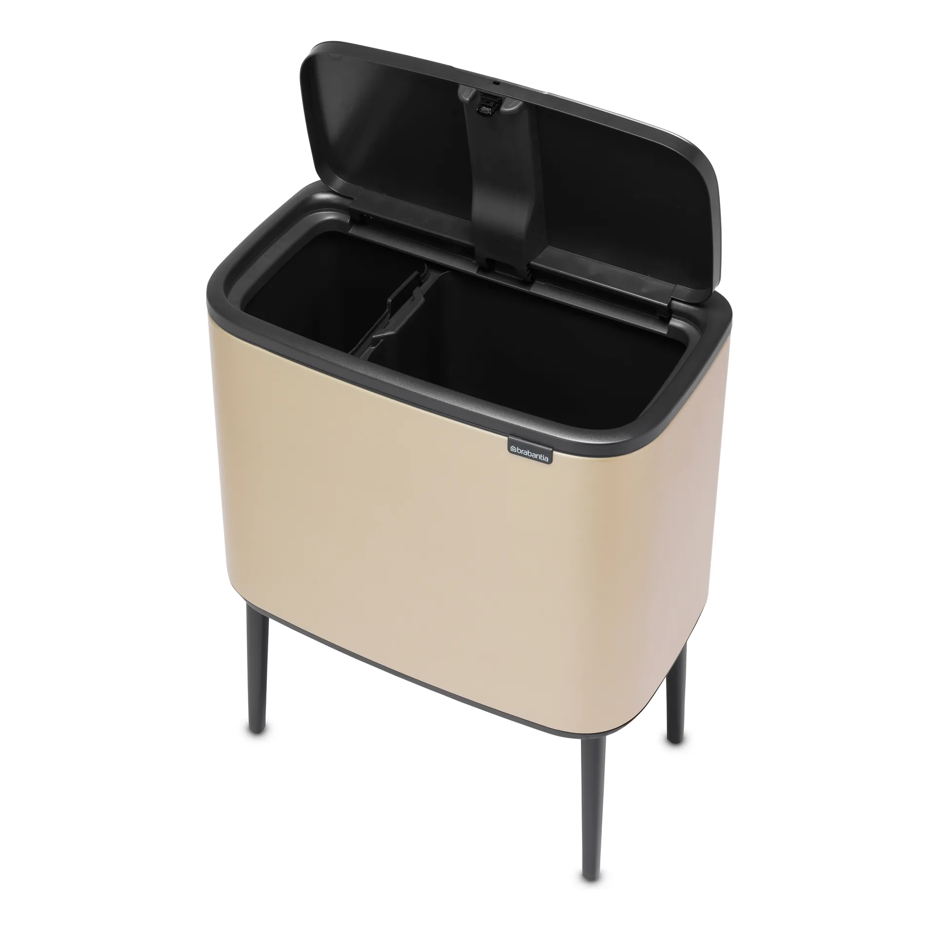 Bo Touch Bin 11+23 litres, Metallic Gold Brabantia