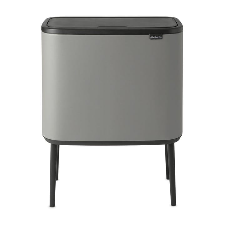 Bo Touch Bin 11+23 litres - Mineral concrete grey - Brabantia