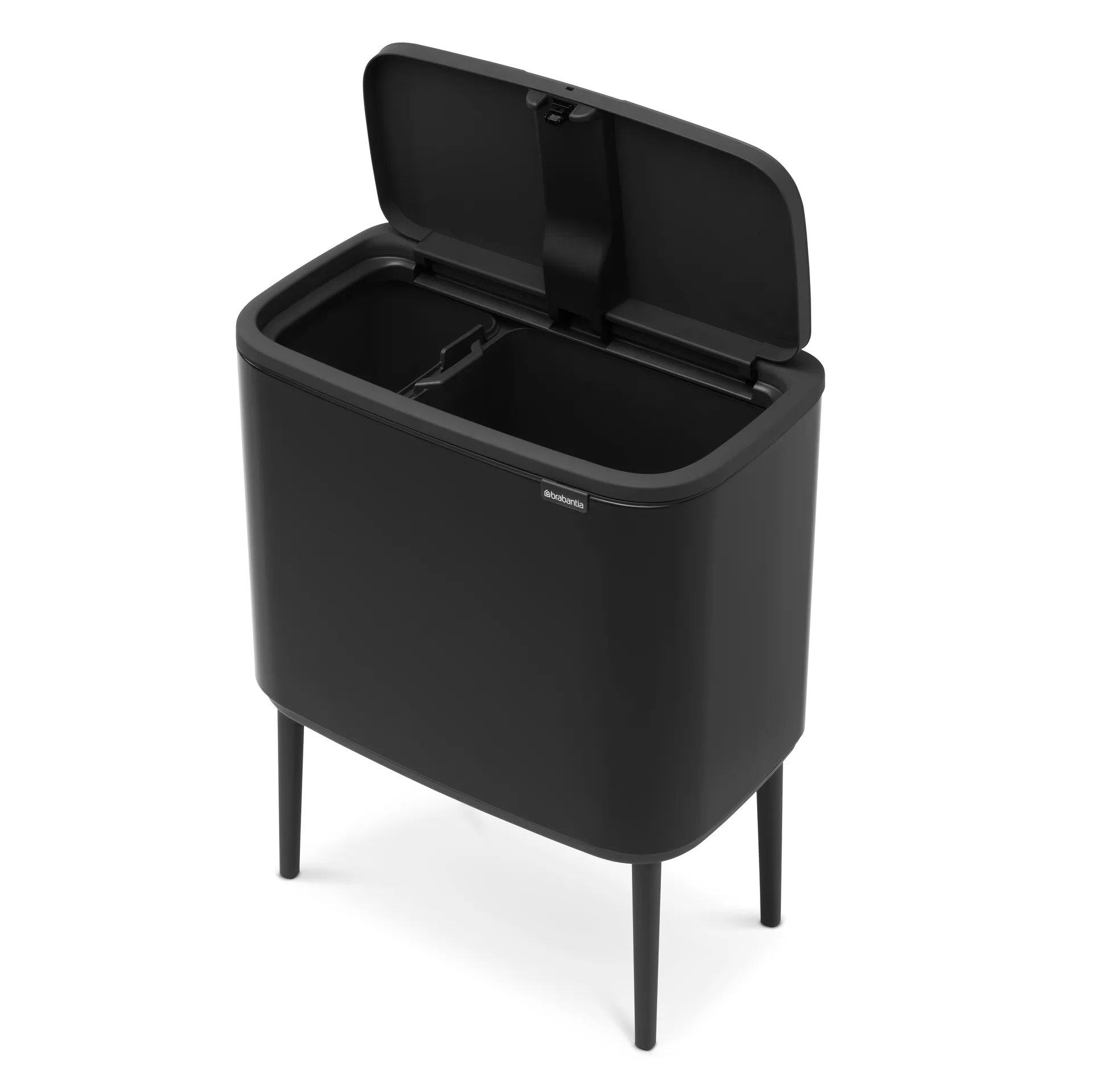 Bo Touch Bin 11+23 litres, noir mat Brabantia