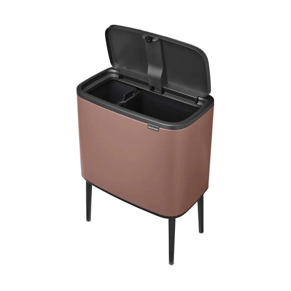 Bo Touch Bin 11+23 litres, Satin Taupe Brabantia