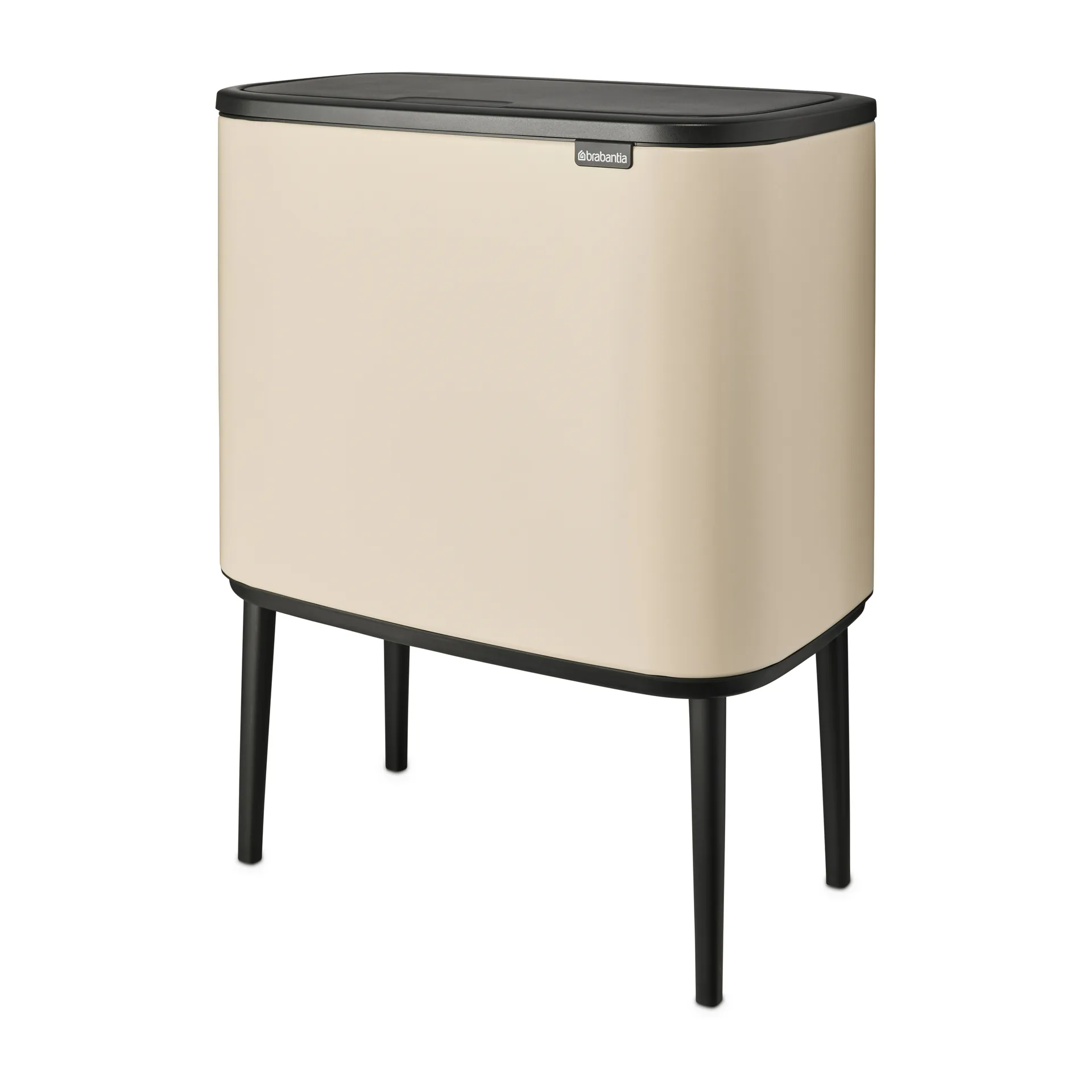 Bo Touch Bin 11+23 litres, Soft beige Brabantia