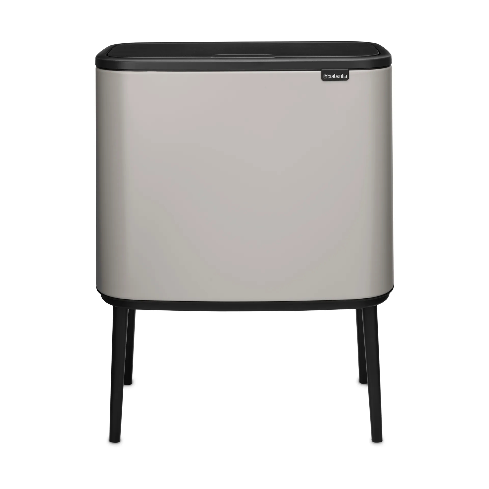 Bo Touch Bin 11+23 litres, Soft grey Brabantia