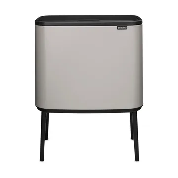 Bo Touch Bin 11+23 litres - Soft grey - Brabantia