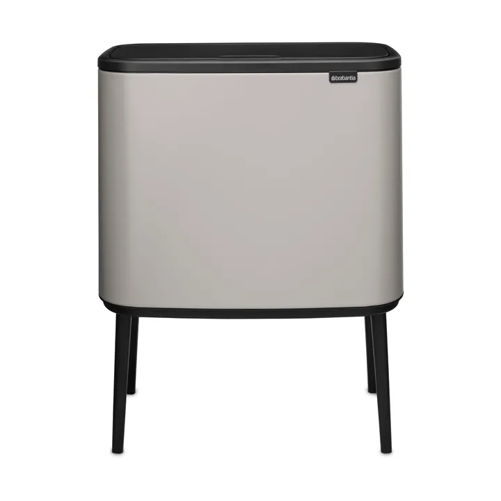 Bo Touch Bin 11+23 litres - Soft grey - Brabantia