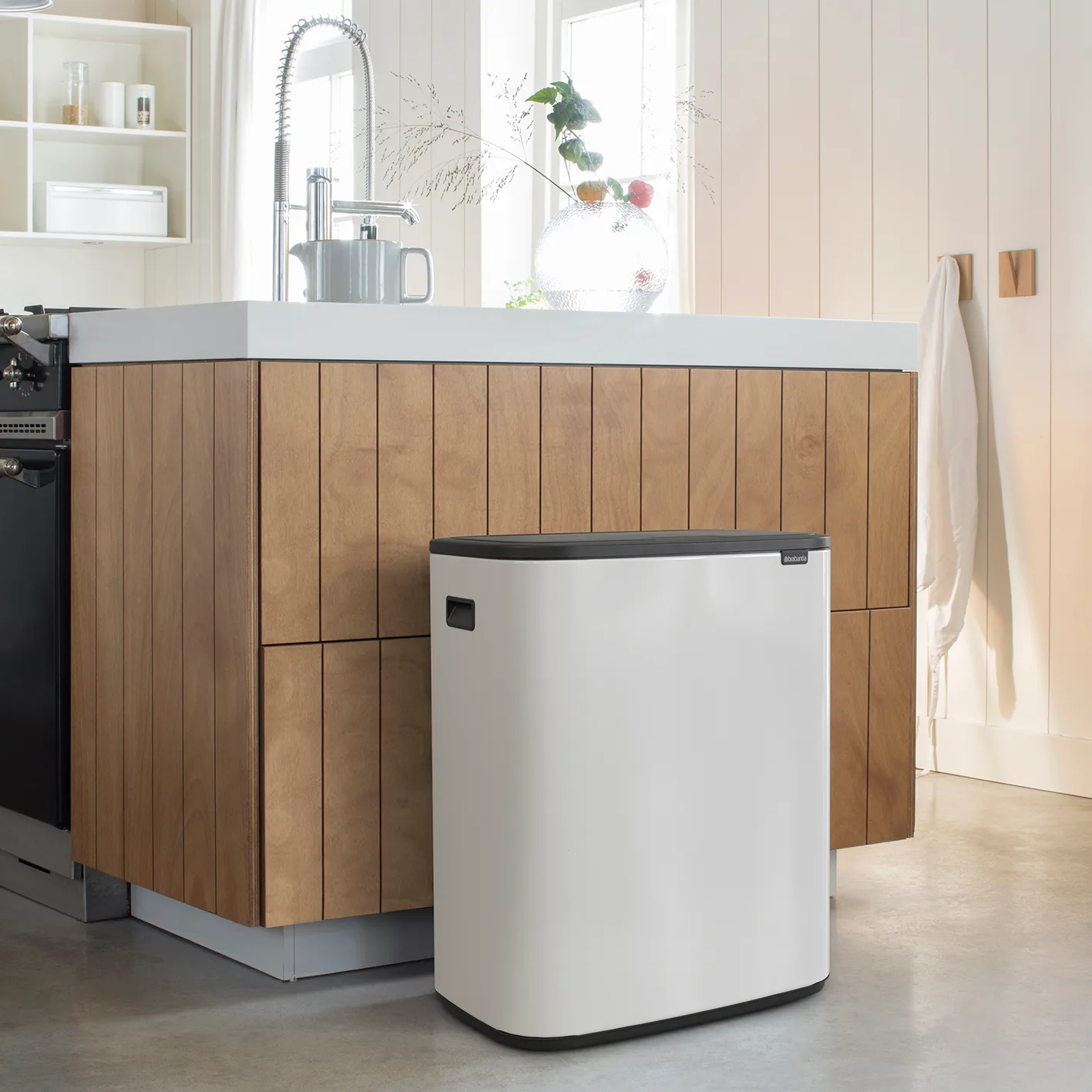 Bo Touch Bin 2x30 L, Blanc Brabantia