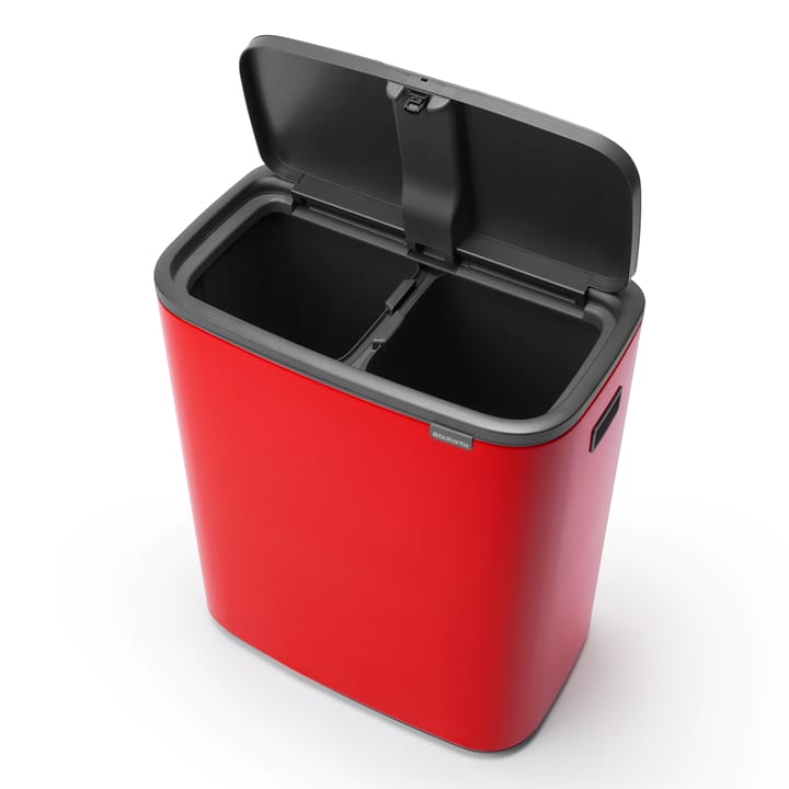 Bo Touch Bin 2x30 L, Rouge passion Brabantia