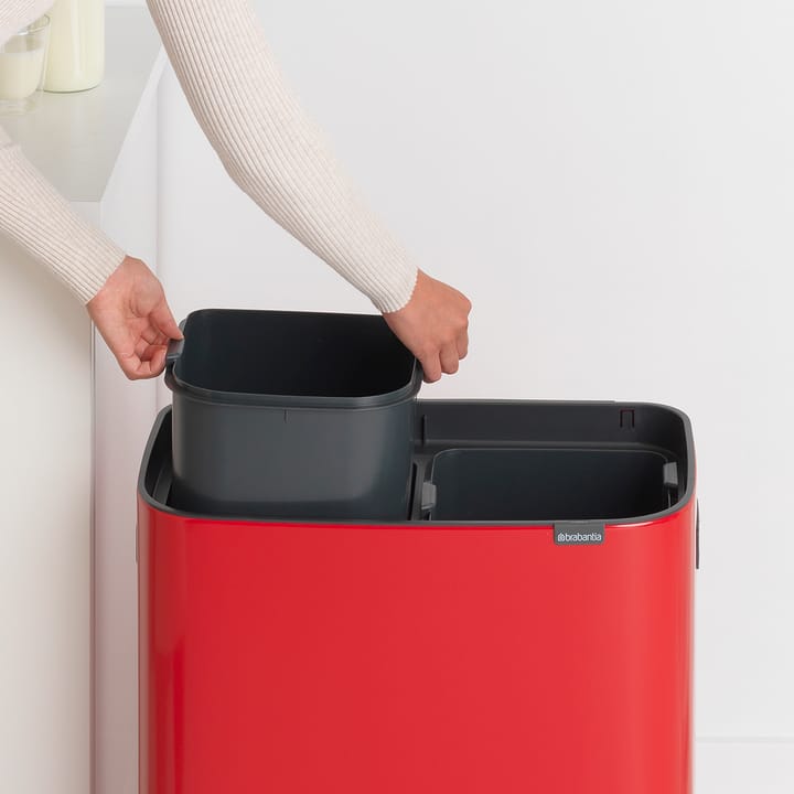 Bo Touch Bin 2x30 L, Rouge passion Brabantia