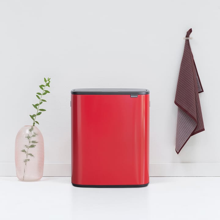 Bo Touch Bin 2x30 L, Rouge passion Brabantia
