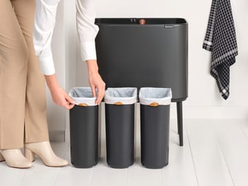 Bo Touch Bin 3 x 11 L - Confident Grey - Brabantia