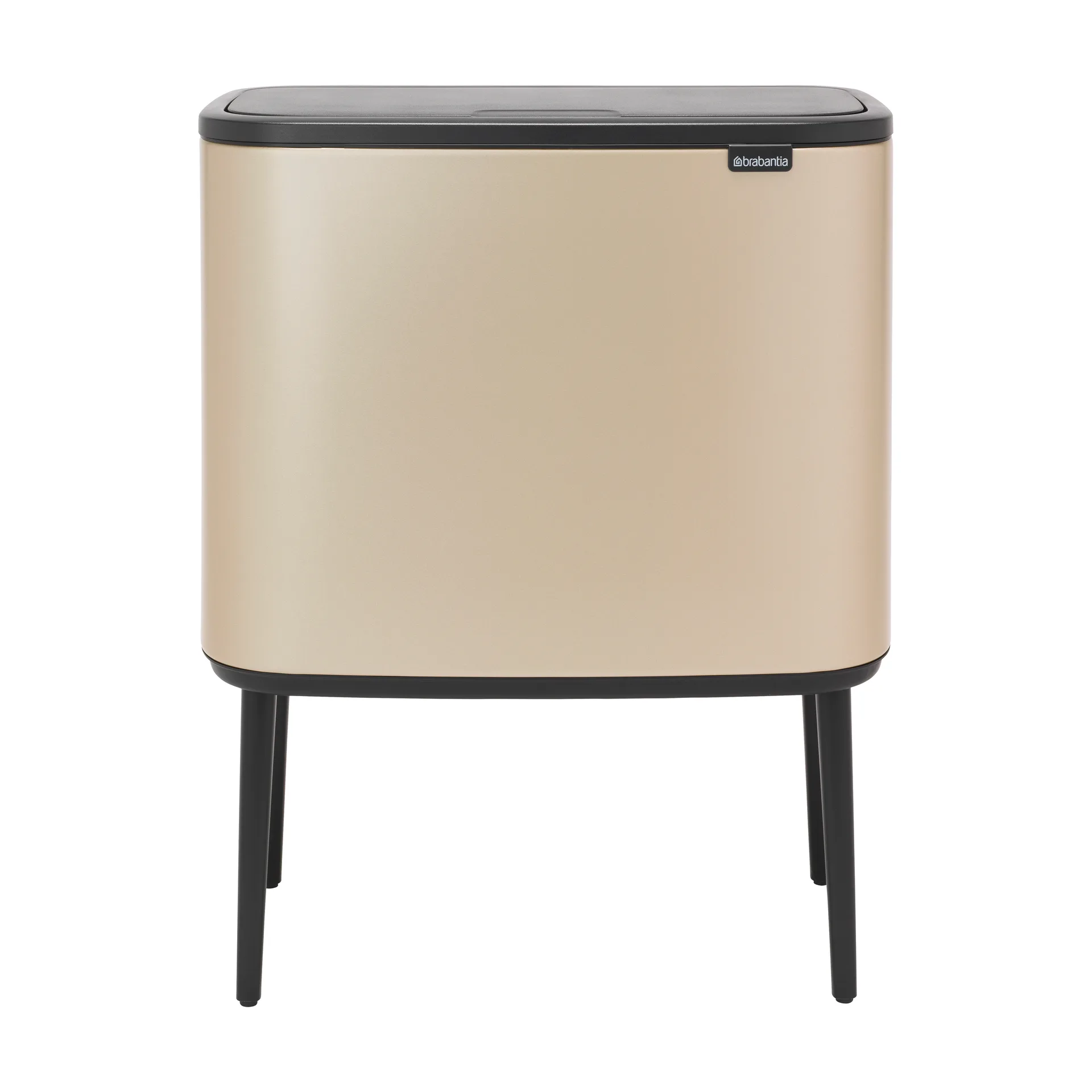Bo Touch Bin 3 x 11 L, Metallic Gold Brabantia
