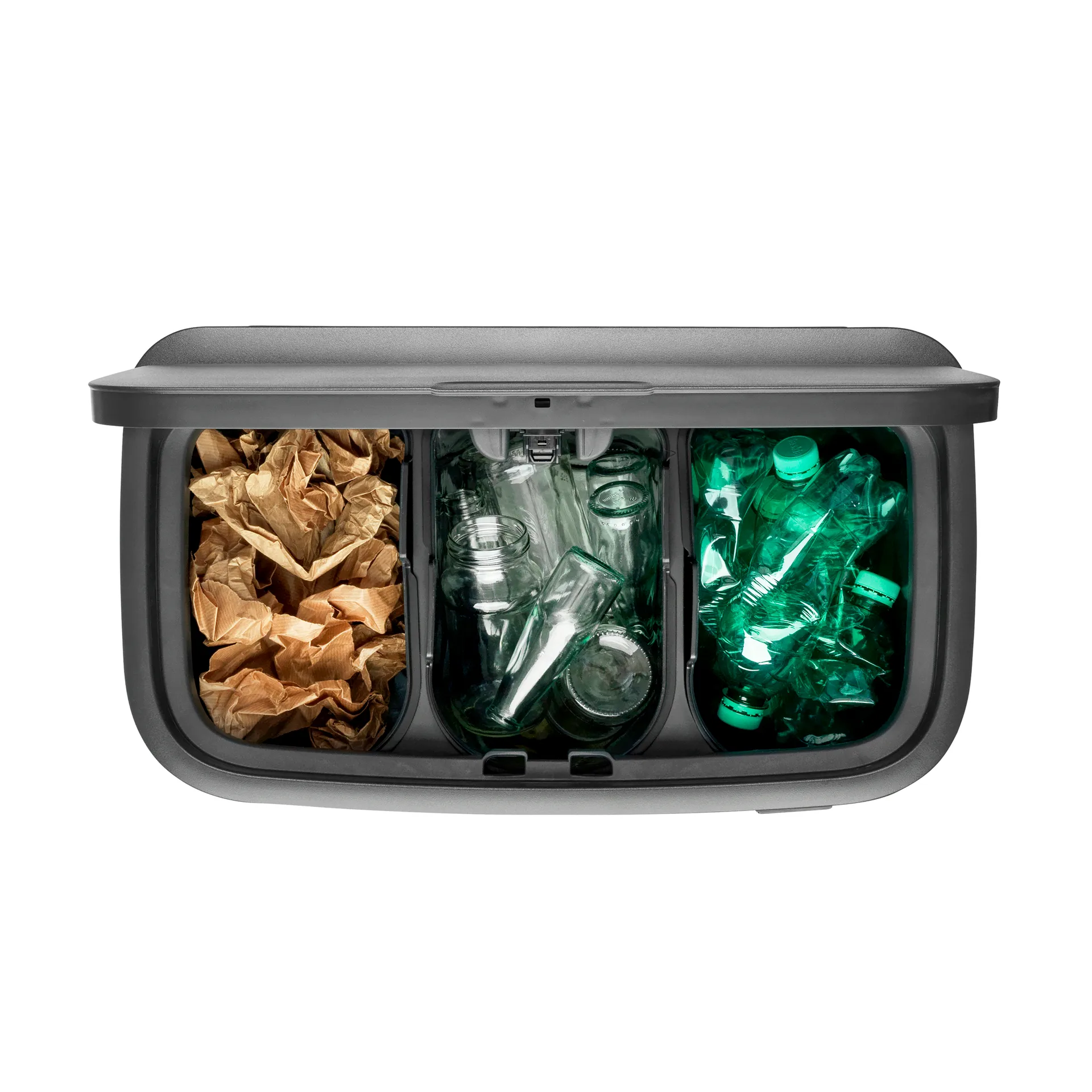 Bo Touch Bin 3 x 11 L, Metallic Gold Brabantia