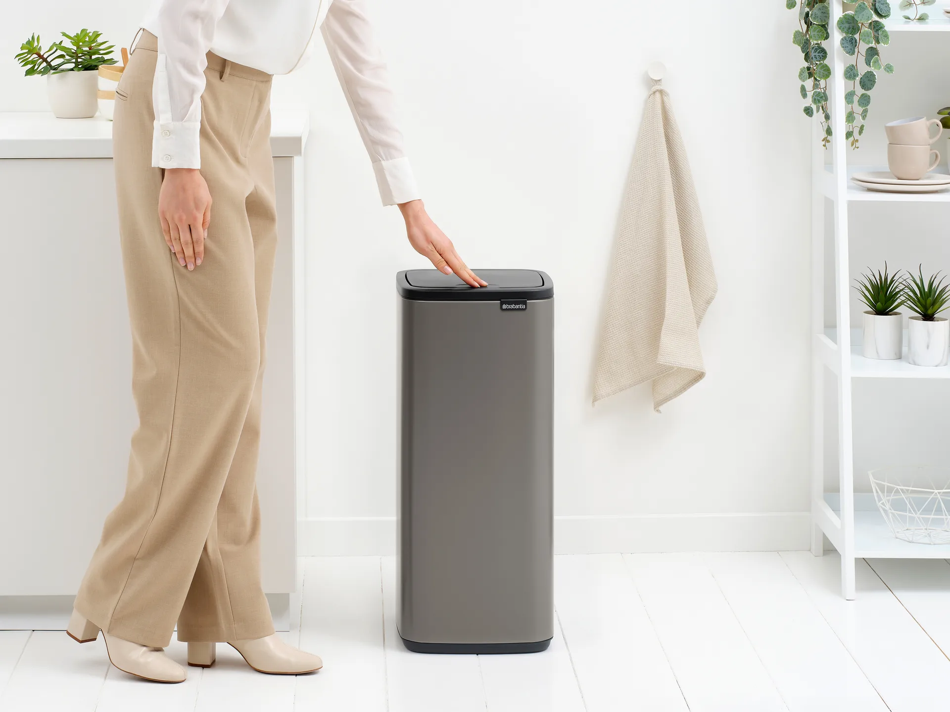 Bo Touch Bin 30 L, Platinum Brabantia