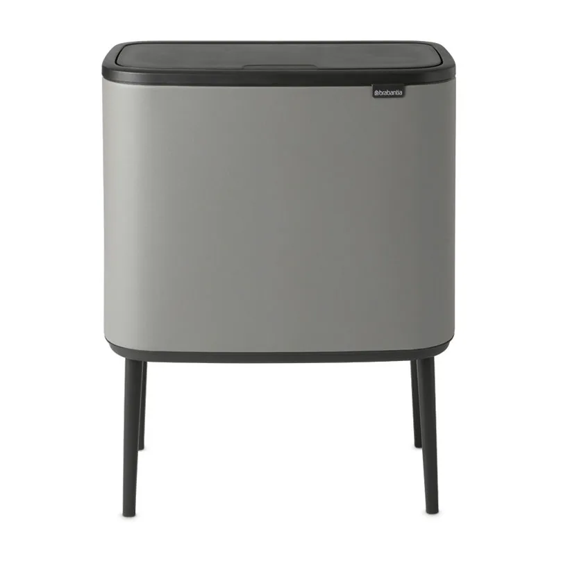 Bo Touch Bin 36 L, Mineral concrete grey Brabantia