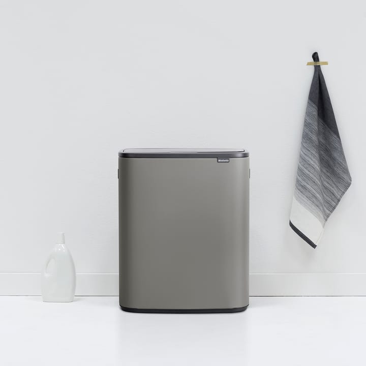 Bo Touch Bin 60 L - Mineral concrete grey - Brabantia