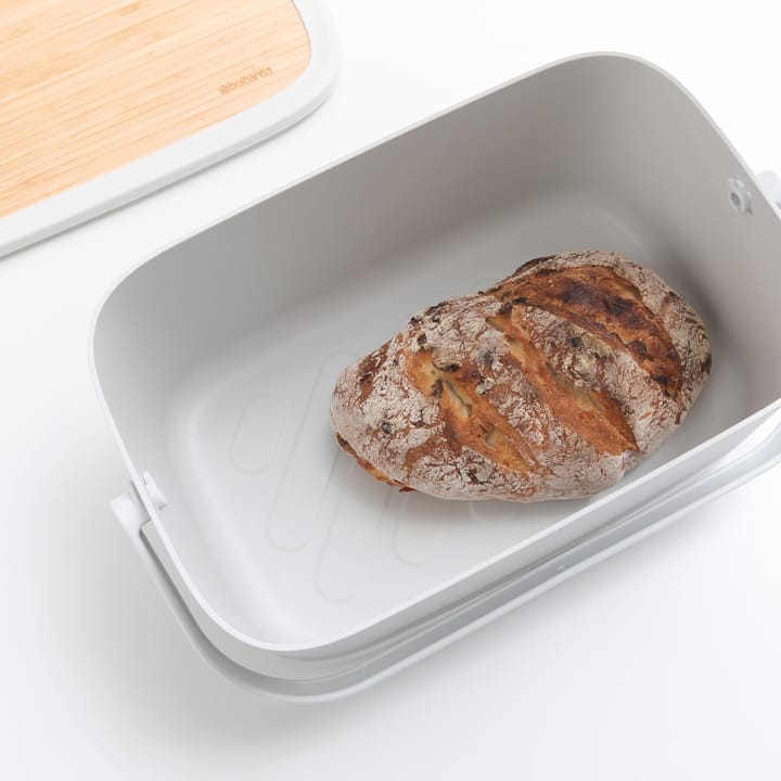 Boîte à pain Nic, Gris clair Brabantia