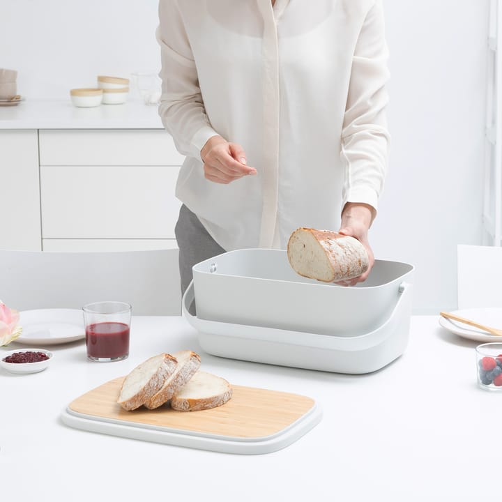 Boîte à pain Nic, Gris clair Brabantia