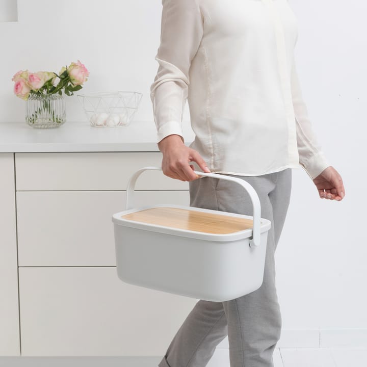 Boîte à pain Nic, Gris clair Brabantia