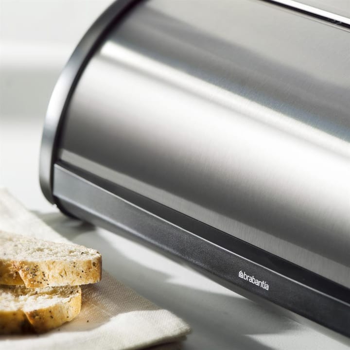 Boîte à pain Roll Top large, acier mat Brabantia