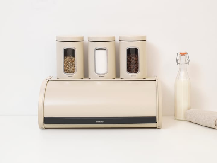 Boîte à pain Roll Top large, Soft beige Brabantia