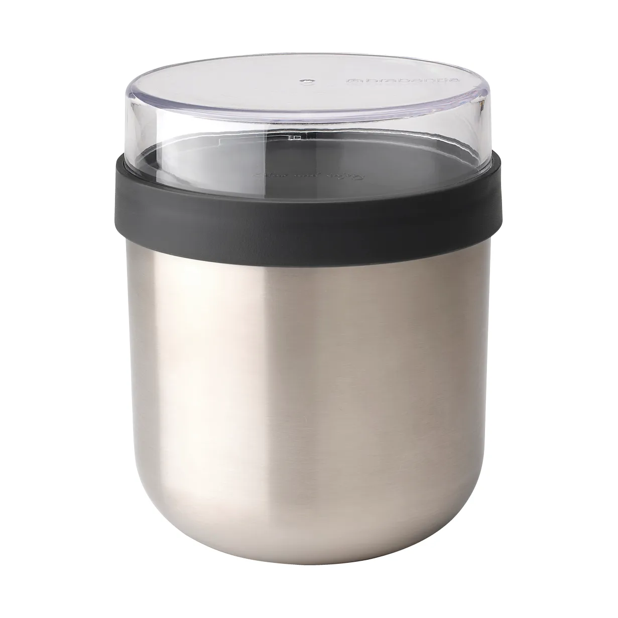 Boîte alimentaire isotherme Make & Take 0,5 l, Gris foncé Brabantia