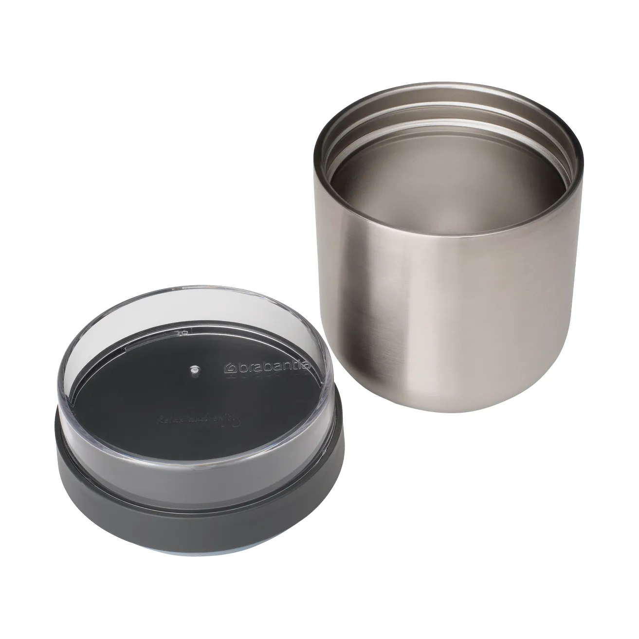Boîte alimentaire isotherme Make & Take 0,5 l, Gris foncé Brabantia