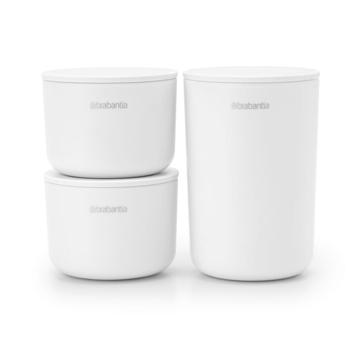 Boîtes de rangement ReNew Lot de 3 - Blanc - Brabantia