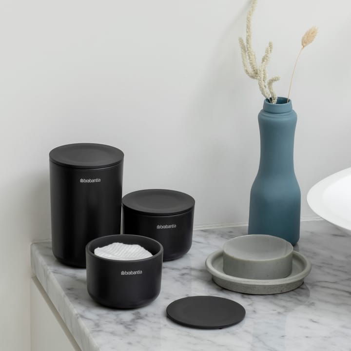 Boîtes de rangement ReNew Lot de 3, Gris foncé Brabantia