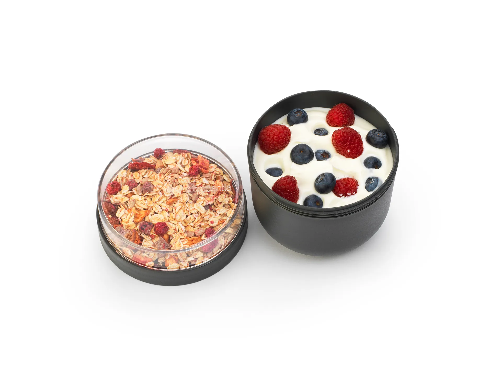 Bol à petit déjeuner Make & Take 0,5 L, Gris foncé Brabantia