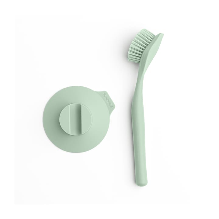 Brosse à vaisselle avec ventouse Brabantia - Jade green - Brabantia