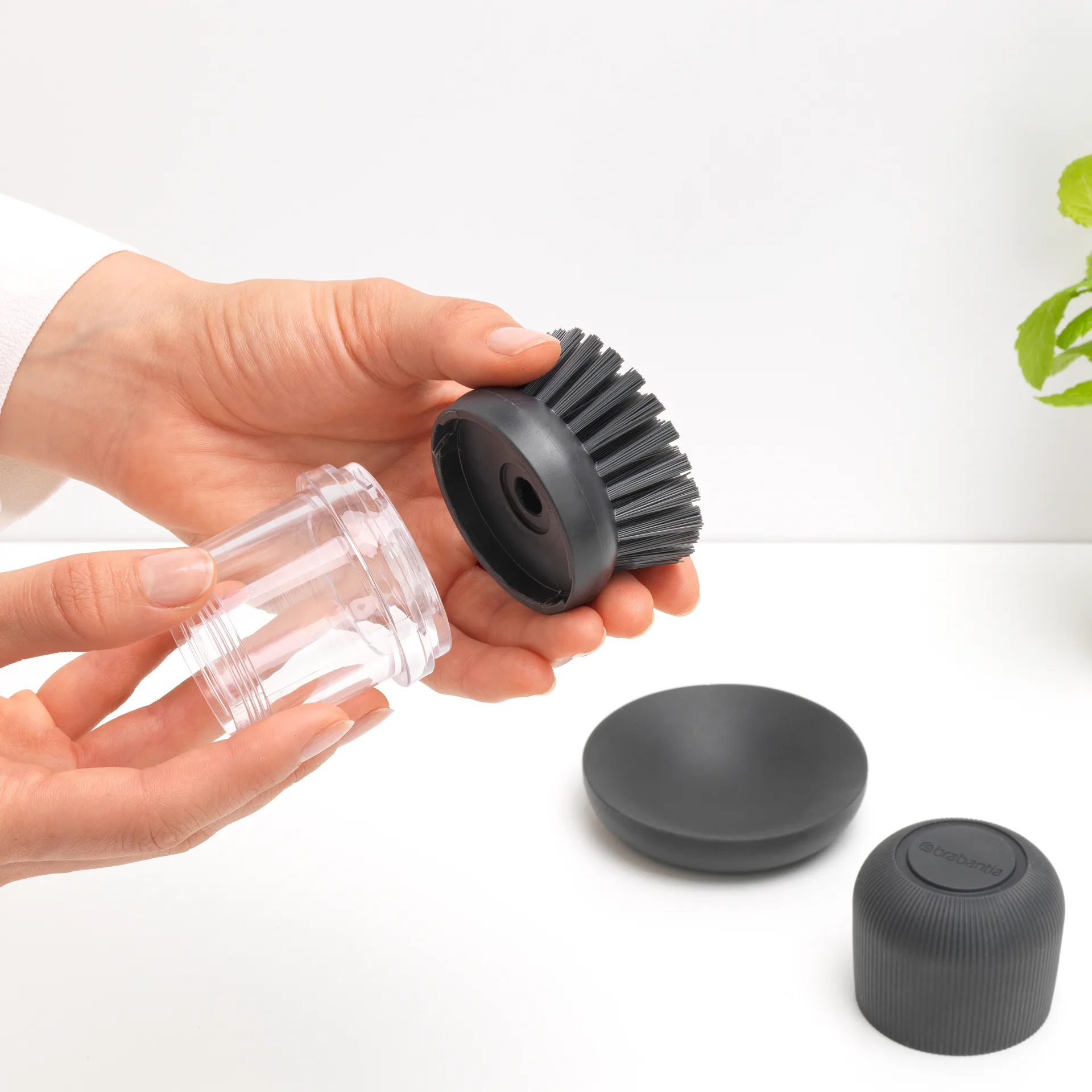 Brosse à vaisselle de rechange Brabantia, Gris foncé Brabantia